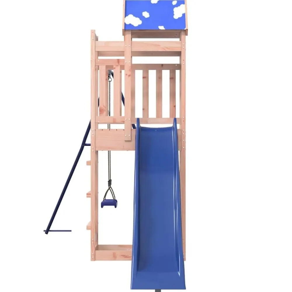 vidaXL Estructuras Para Juegos Al Aire Libre-Parque infantil de exterior madera maciza Douglas3156935