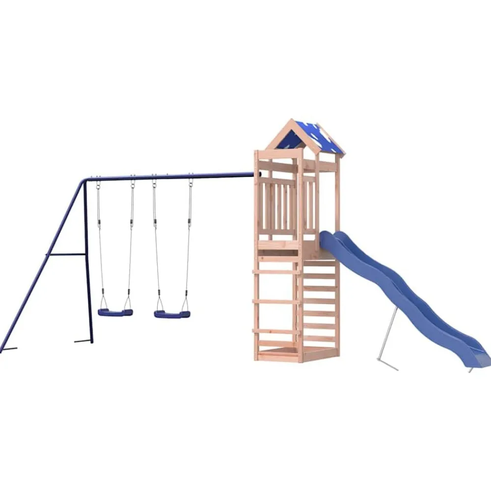 vidaXL Parque infantil de exterior madera maciza Douglas3156935 Outlet
