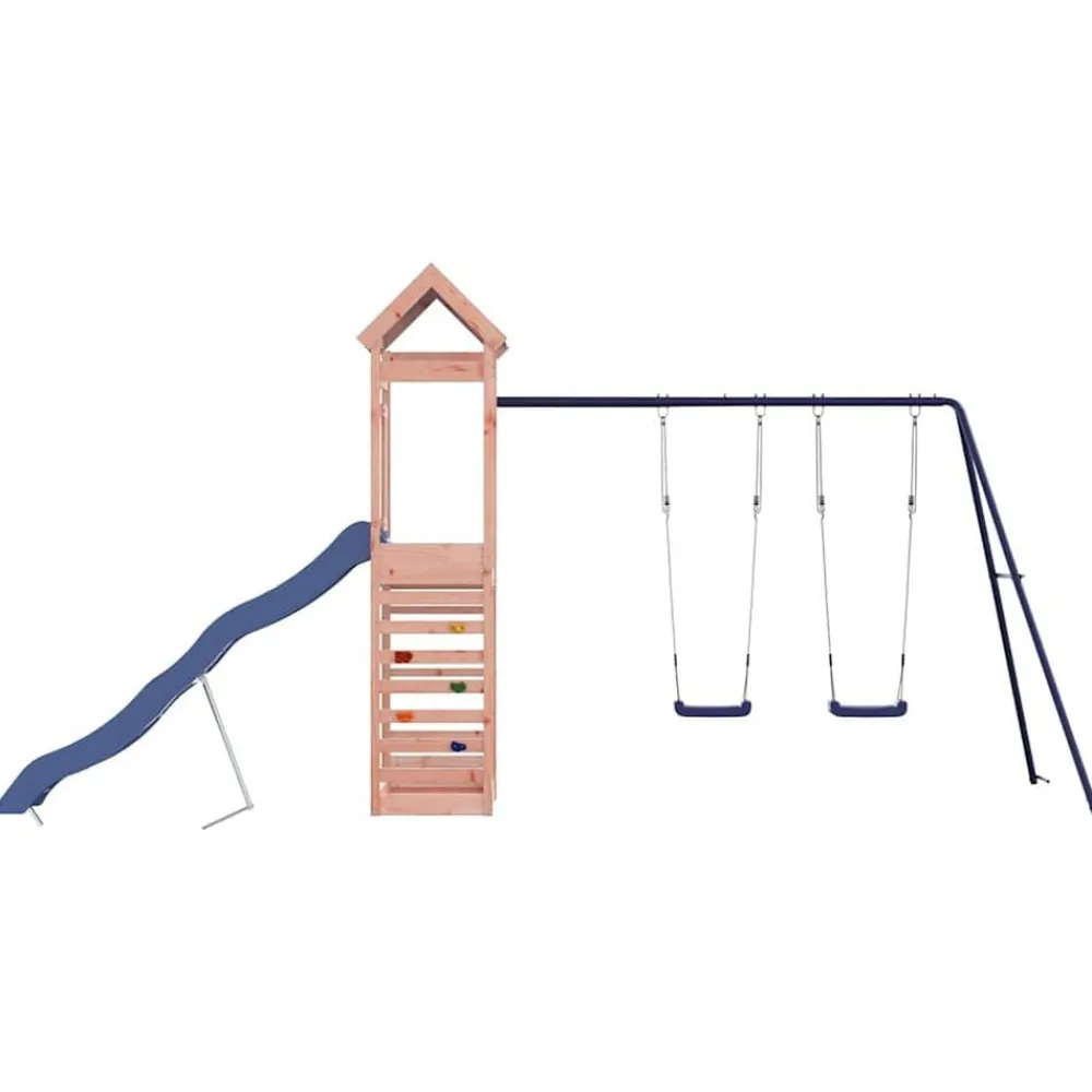 vidaXL Parque infantil de exterior madera maciza Douglas3156935 Outlet