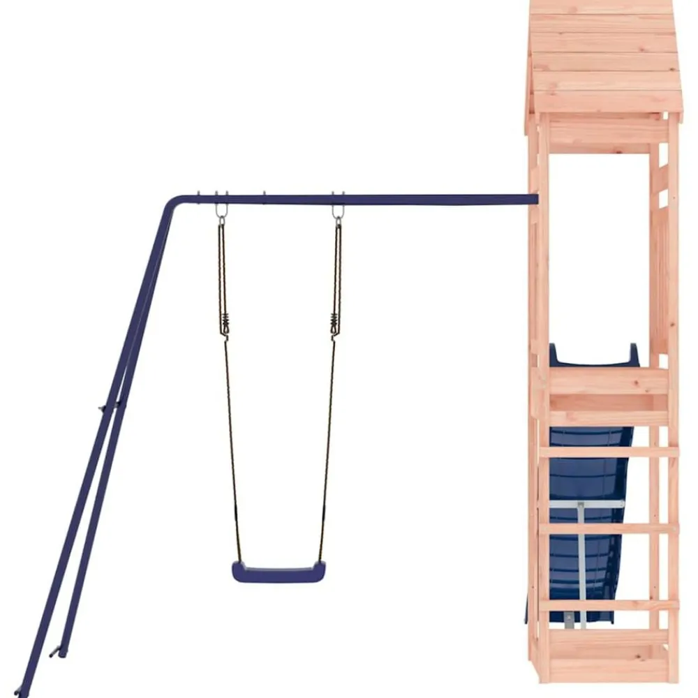 vidaXL Parque infantil de exterior madera maciza Douglas Best