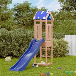 vidaXL Estructuras Para Juegos Al Aire Libre-Parque infantil de exterior madera maciza de abeto Douglas