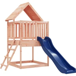 vidaXL Estructuras Para Juegos Al Aire Libre-Parque infantil de exterior madera maciza Douglas