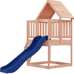 vidaXL Estructuras Para Juegos Al Aire Libre-Parque infantil de exterior madera maciza Douglas