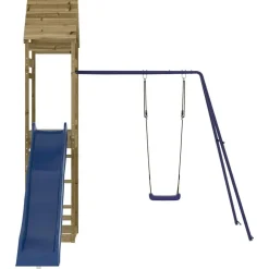 vidaXL Estructuras Para Juegos Al Aire Libre-Parque infantil de exterior madera de pino impregnada