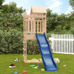 vidaXL Estructuras Para Juegos Al Aire Libre-Parque infantil de exterior madera maciza de pino