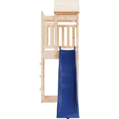 vidaXL Estructuras Para Juegos Al Aire Libre-Parque infantil de exterior madera maciza de pino