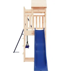 vidaXL Estructuras Para Juegos Al Aire Libre-Parque infantil de exterior madera maciza de pino