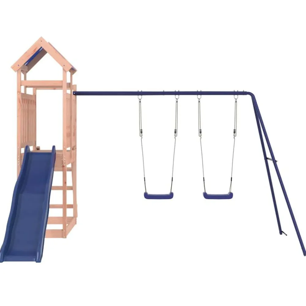 vidaXL Estructuras Para Juegos Al Aire Libre-Parque infantil de exterior madera maciza Douglas3156935