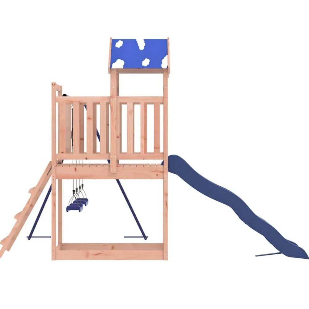 vidaXL Estructuras Para Juegos Al Aire Libre-Parque infantil de exterior madera maciza Douglas3156935