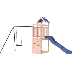 vidaXL Parque infantil de exterior madera maciza Douglas3156935 Clearance