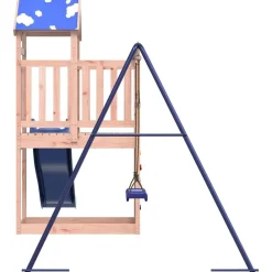 vidaXL Parque infantil de exterior madera maciza Douglas3156935 Clearance