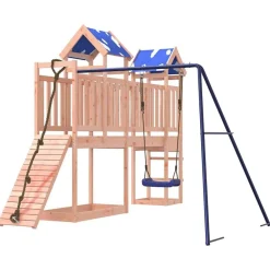 vidaXL Estructuras Para Juegos Al Aire Libre-Parque infantil de exterior madera maciza Douglas3156935