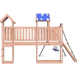 vidaXL Estructuras Para Juegos Al Aire Libre-Parque infantil de exterior madera maciza Douglas3156935