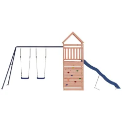 vidaXL Estructuras Para Juegos Al Aire Libre-Parque infantil de exterior madera maciza Douglas