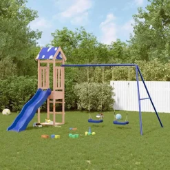 vidaXL Parque infantil de exterior madera maciza Douglas3156935 Online