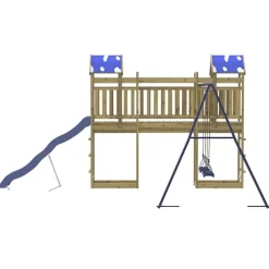 vidaXL Parque infantil de exterior madera de pino impregnada Online