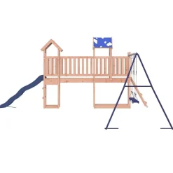 vidaXL Estructuras Para Juegos Al Aire Libre-Parque infantil de exterior madera maciza Douglas3156935