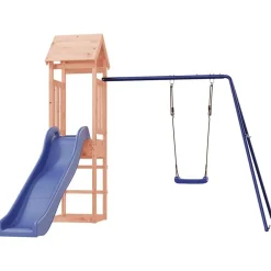 vidaXL Parque infantil de exterior madera maciza Douglas Discount