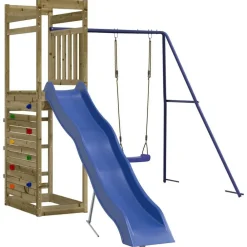 vidaXL Parque infantil de exterior madera de pino impregnada Sale