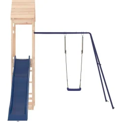 vidaXL Estructuras Para Juegos Al Aire Libre-Parque infantil de exterior madera maciza de pino