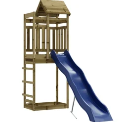vidaXL Estructuras Para Juegos Al Aire Libre-Parque infantil de exterior madera de pino impregnada