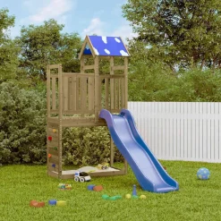 vidaXL Parque infantil de exterior madera de pino impregnada Best