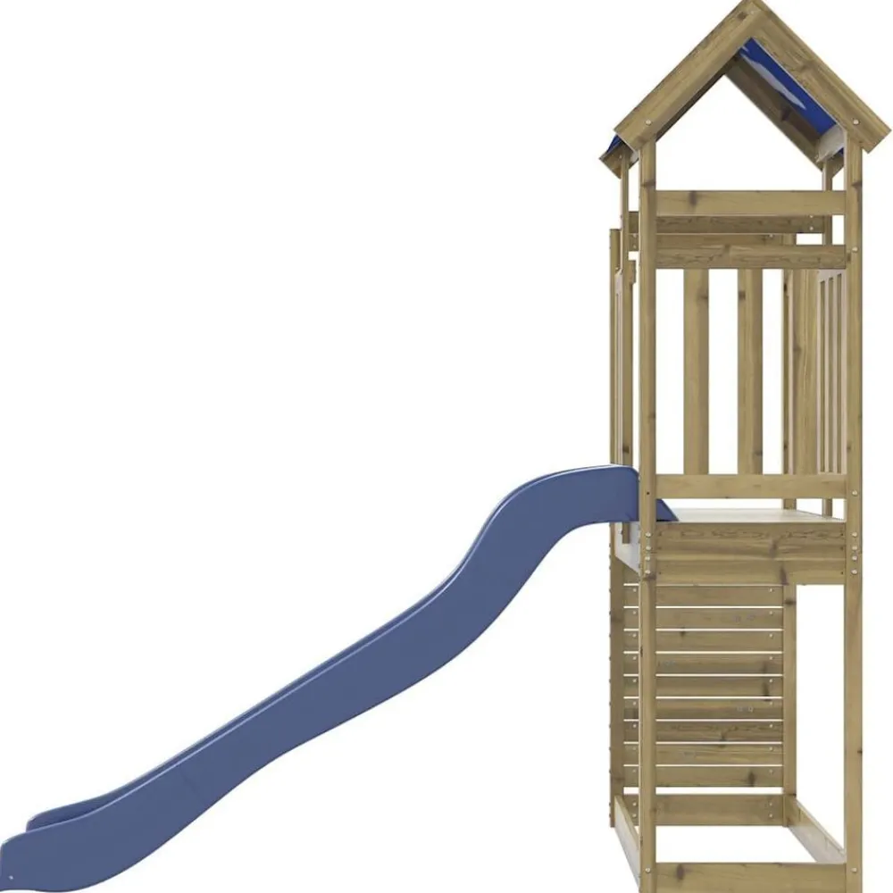 vidaXL Parque infantil de exterior madera de pino impregnada Best