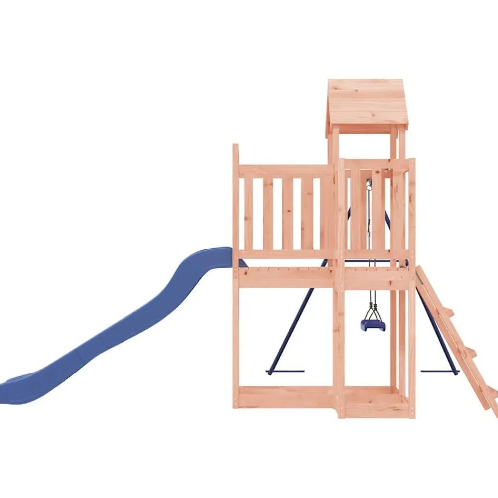 vidaXL Estructuras Para Juegos Al Aire Libre-Parque infantil de exterior madera maciza Douglas