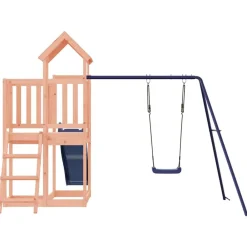 vidaXL Estructuras Para Juegos Al Aire Libre-Parque infantil de exterior madera maciza Douglas