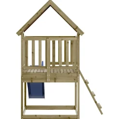 vidaXL Parque infantil de exterior madera de pino impregnada Clearance
