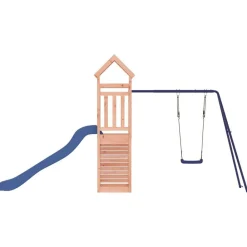 vidaXL Estructuras Para Juegos Al Aire Libre-Parque infantil de exterior madera maciza Douglas