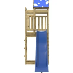 vidaXL Parque infantil de exterior madera de pino impregnada Clearance