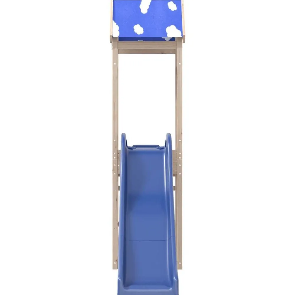 vidaXL Parque infantil de exterior de madera maciza de pino Outlet