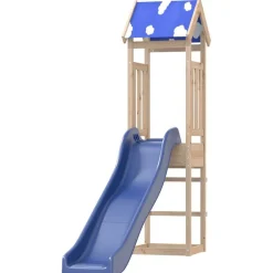 vidaXL Parque infantil de exterior de madera maciza de pino Outlet