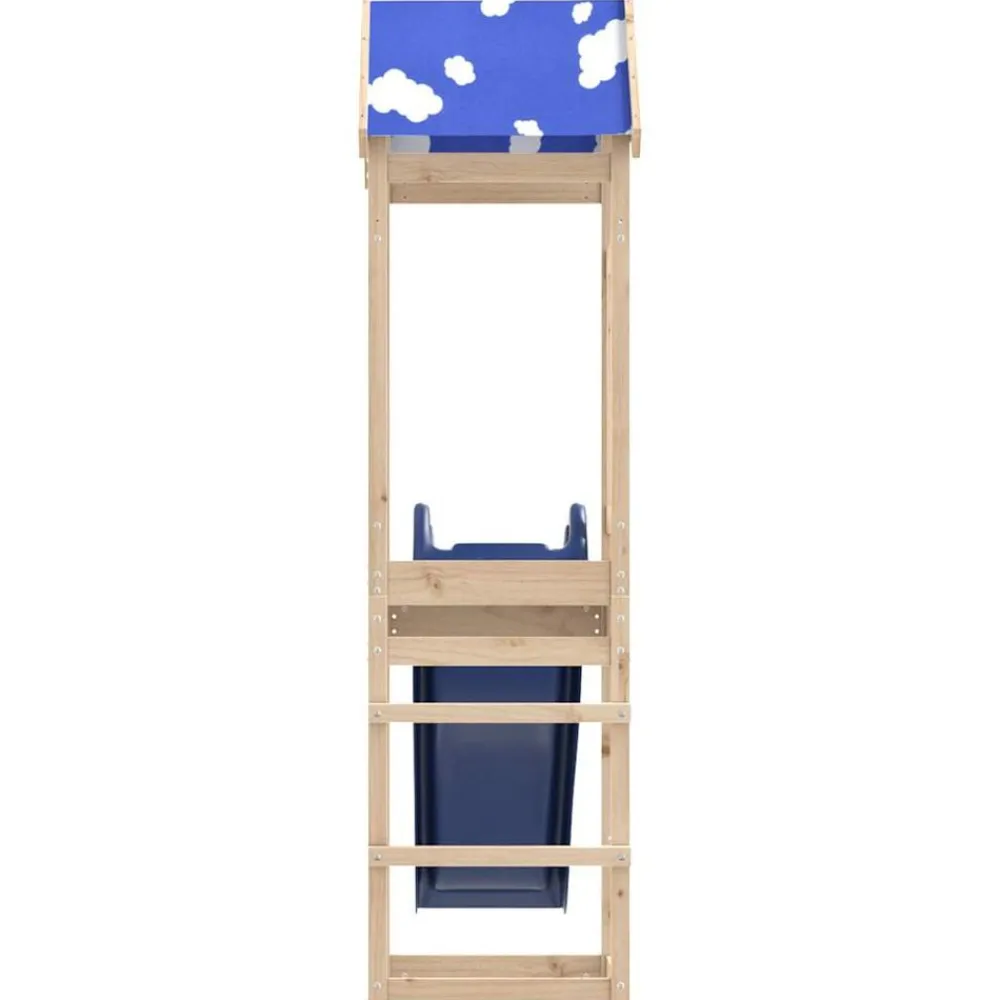 vidaXL Parque infantil de exterior de madera maciza de pino Outlet