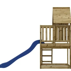 vidaXL Estructuras Para Juegos Al Aire Libre-Parque infantil de exterior madera de pino impregnada