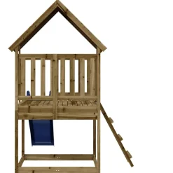 vidaXL Estructuras Para Juegos Al Aire Libre-Parque infantil de exterior madera de pino impregnada