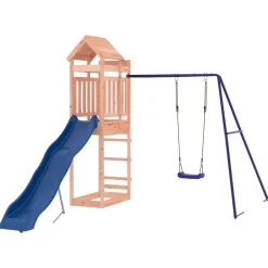 vidaXL Estructuras Para Juegos Al Aire Libre-Parque infantil de exterior madera maciza Douglas