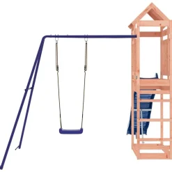 vidaXL Estructuras Para Juegos Al Aire Libre-Parque infantil de exterior madera maciza Douglas