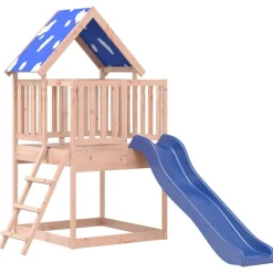 vidaXL Estructuras Para Juegos Al Aire Libre-Parque infantil de exterior madera maciza Douglas3156935