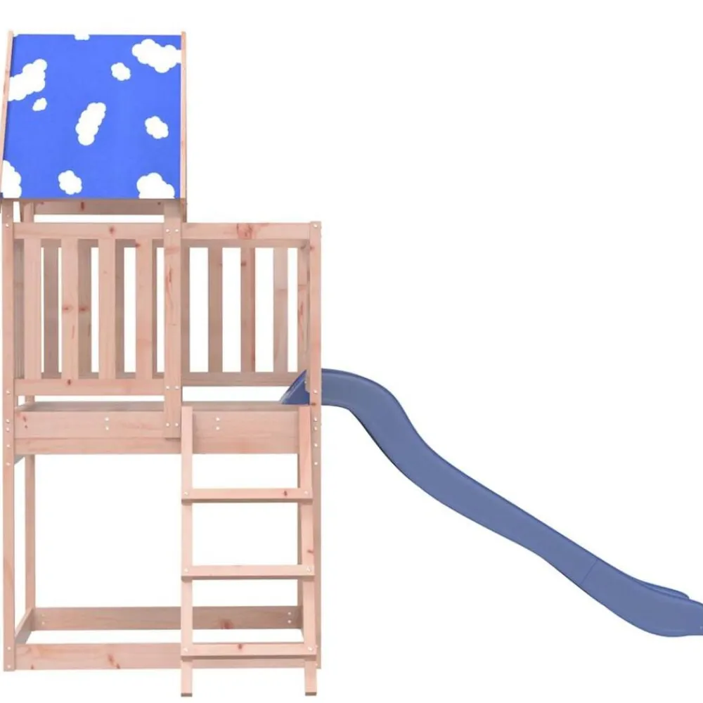vidaXL Estructuras Para Juegos Al Aire Libre-Parque infantil de exterior madera maciza Douglas3156935
