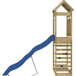 vidaXL Estructuras Para Juegos Al Aire Libre-Parque infantil de exterior madera de pino impregnada