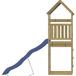 vidaXL Parque infantil de exterior madera de pino impregnada New