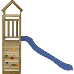 vidaXL Estructuras Para Juegos Al Aire Libre-Parque infantil de exterior madera de pino impregnada