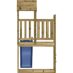 vidaXL Estructuras Para Juegos Al Aire Libre-Parque infantil de exterior madera de pino impregnada