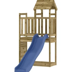 vidaXL Estructuras Para Juegos Al Aire Libre-Parque infantil de exterior madera de pino impregnada