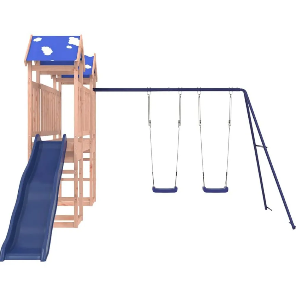 vidaXL Parque infantil de exterior madera maciza Douglas3156935 Sale