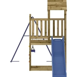 vidaXL Estructuras Para Juegos Al Aire Libre-Parque infantil de exterior madera de pino impregnada