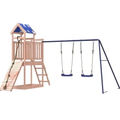 vidaXL Parque infantil de exterior madera maciza Douglas3156935 New