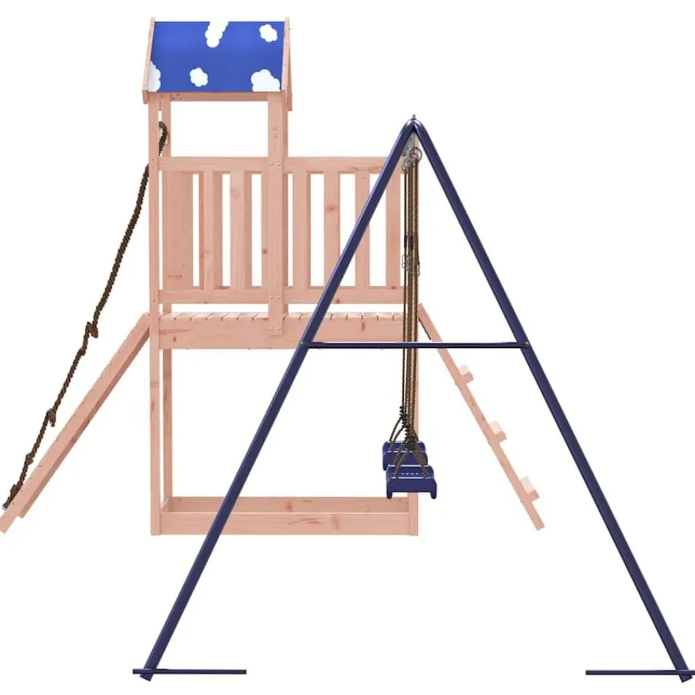 vidaXL Parque infantil de exterior madera maciza Douglas3156935 New